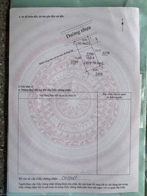 Bán đất mặt tiền kinh doanh Khánh Bình, Tân Uyên