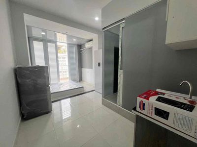 Căn hộ Studio mới hoàn thiện full nội thất ban công Đường 3 tháng 2