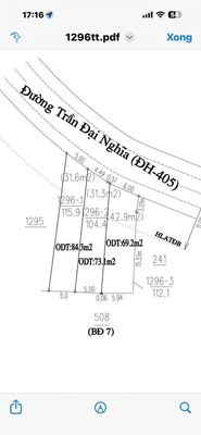 Bán đất mặt tiền Trần Đại Nghĩa, dân cư đông đúc, 2.7 tỷ/lô