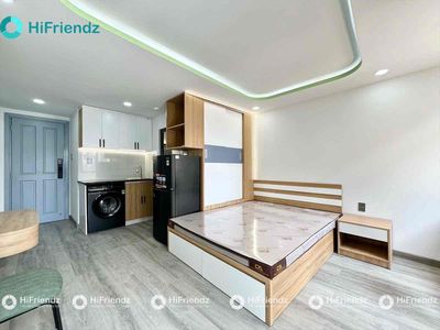 Cho thue căn hộ 1 pn siêu đẹp bancol mới keng ngay âu cơ
