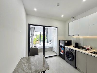 Căn hộ 1pn lê hữu trác - gần biển mỹ khê - ban công - giặt riêng