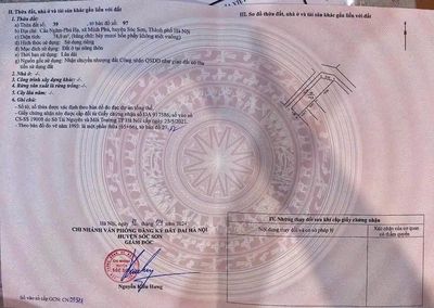 Bán đất 74m2 tại Phú Hạ, Minh Phú, Sóc Sơn, Hà Nội