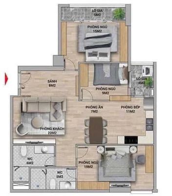 Bán căn hộ Udic Westlake Võ Chí Công, 116m2, 3PN