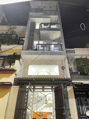 Cho thuê nhà 4 lầu hẻm xe hơi 114/ phạm văn chiêu Gò Vấp 4pn 5wc 15tr — ảnh 1