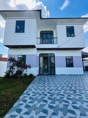 Biệt thự mini sân vườn ở Cần Giuộc sổ hồng hoàn công — ảnh 1