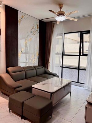 Cho thuê habitat – 2pn full nội thất tông màu ấm. — ảnh 1