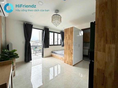 1PN Ban Công Cửa Sổ Full Nội Thất Máy Giặt Riêng-Thang Máy-Bảo Vệ — ảnh 1