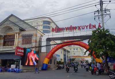 Bán đất ngay cạnh Bệnh viện Xuyên Á. 100m2, thổ cư.sổ sẵn. — ảnh 1