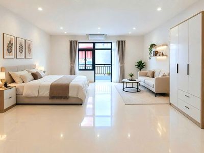 Cho thuê căn studio, 1n1k tại quan hoa, gần công viên nghĩa đô — ảnh 1