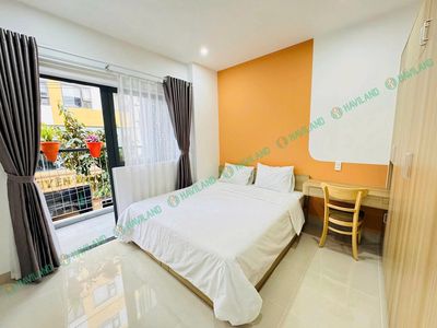 1pn nguyễn xuân khoát - máy giặt sấy riêng - ban công view phố — ảnh 1