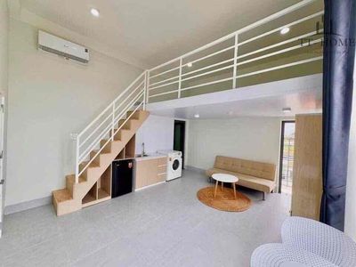 Duplex full nội thất, ban công, cửa sổ lớn thoáng ngay trung tâm q7 — ảnh 1