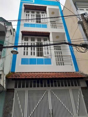 Nhà hẻm ôtô 6m kv an ninh gần chợ trường học. nt 3máy lạnh — ảnh 1