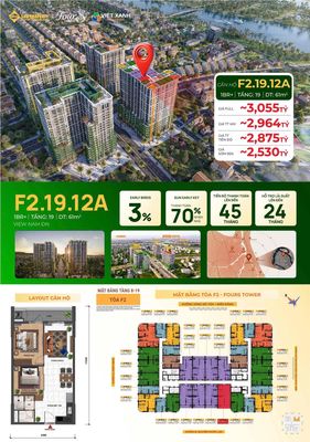 Chỉ 2,5 tỷ căn 2 phòng ngủ view sông, biển| giỏ hàng cdt. *** — ảnh 1