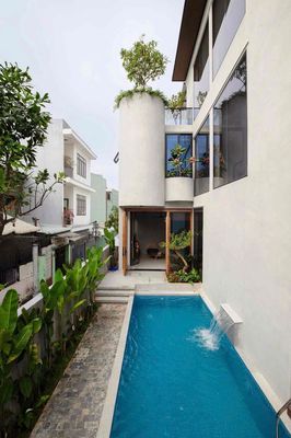 Villa có hồ bơi ngay lô góc 2 mặt kiệt siêu đẹp. Đúng chất nghỉ dưỡng — ảnh 1
