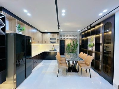 Nhà 3 tầng mặt tiền dương đức hiền- full nội thất — ảnh 1