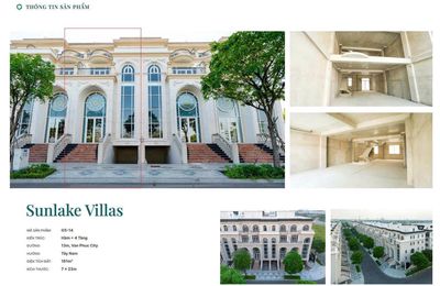 Sunlake villa – biệt thự đẳng cấp tại vạn phúc city — ảnh 1