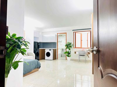Studio full nt có thang máy sạch sẽ an ninh ngay khu sân bay — ảnh 1