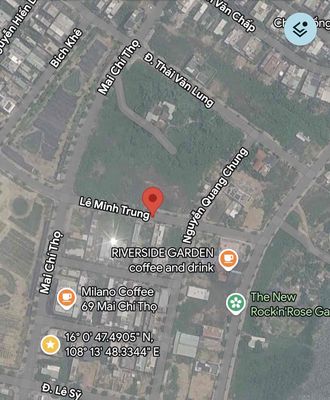 Bán đất mặt tiền đường Lê Minh Trung đối diện công viên — ảnh 1