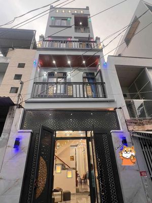 Nhà Đẹp 4 tầng - Âu Dương Lân, P.3, Q.8 hẻm trước nhà 5m. — ảnh 1