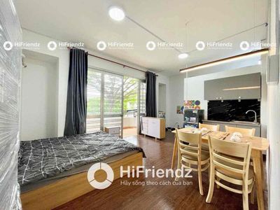 Cho thuê studio ban công full nội thất đi bộ qua nhà thờ phao lô — ảnh 1