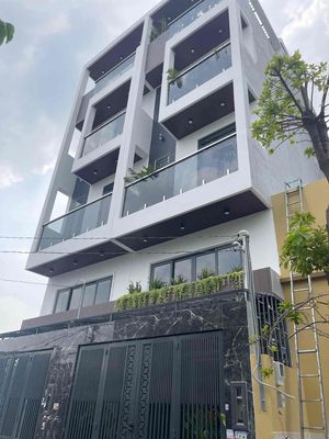 Nhà đẹp mặt tiền 5 tầng thạnh lộc 39 – quận 12 TPHCM. 62m2 (4x16m) — ảnh 1