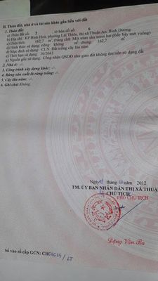 Bán đất Đường Lái Thiêu 20, P. Lái Thiêu, TP. HCM — ảnh 1