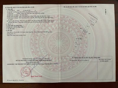 Bán đất gần ngã tư Phú Thứ, Bến Cát, Bình Dương — ảnh 1