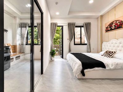 Cho thuê căn hộ 1PN, ban công, full NT Bình Thạnh gần ĐH Ngoại Thương — ảnh 1