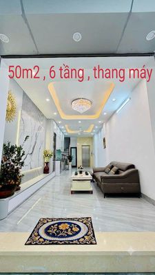 Bán nhà Trương Định, 50m2, 6 tầng, thang máy, full nội thất — ảnh 1