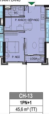 Bán căn hộ 1PN+ PR6 Vinhomes Ocean Park Gia Lâm — ảnh 1