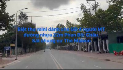 Biệt thự mini + văn phòng MT Phan Bội Châu, Thủ Dầu Một, TPHCM — ảnh 1