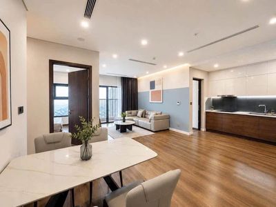Cho thuê căn hộ 2PN Hoàng Thành Pearl, Hàm Nghi, full nội thất — ảnh 1