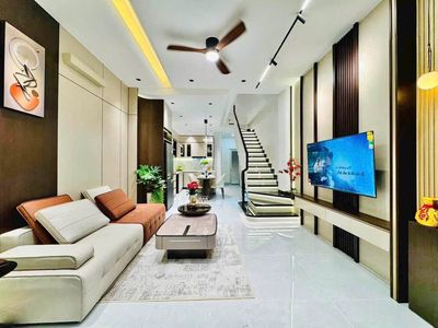 Nhà mới xây Bùi Đình Túy, Bình Thạnh, full nội thất luxury — ảnh 1