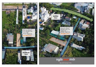 Bán đất 200.5m2 Thạnh Xuân 33, Q12, giảm 1 tỷ — ảnh 1