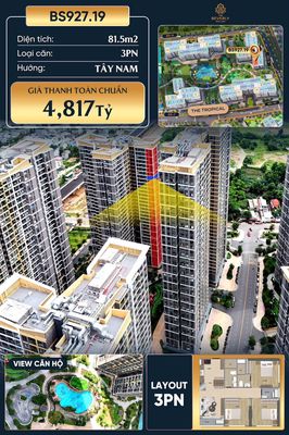 Căn hộ 3PN Vinhomes Grand Park, Quận 9, view triệu đô — ảnh 1