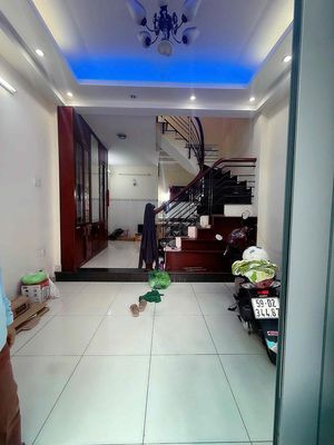 Nhà rẻ 10,5t (4 9) 2 lầu st —3pn,4wc,thạch lam —bình long ,tân phú — ảnh 1