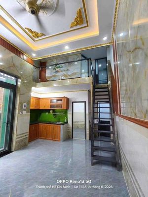 Nhà lầu gần chợ dĩ an 2 giá 1 tỷ 600 triệu — ảnh 1