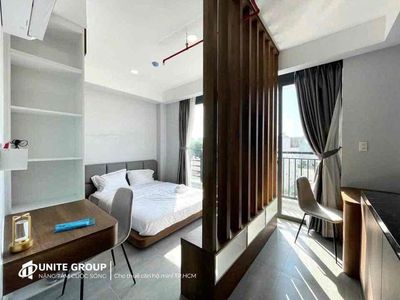 Cho thuê căn hộ ban công tách bếp võ thị sáu quận 3 gần dinh độc lập — ảnh 1