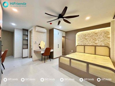 Cho thuê căn hộ bancol full nội thất - khu ngã tư bảy hiền — ảnh 1