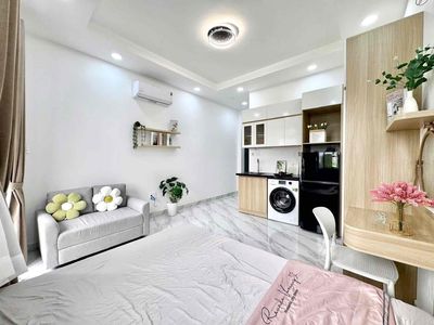 Cho thuê chdv studio ban công full nội thất mới 100% ngay ngã 5 — ảnh 1