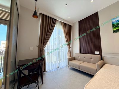Căn hộ 1 pn mới tinh, đầy đủ nội thất, có ban công và view đẹp – my an — ảnh 1