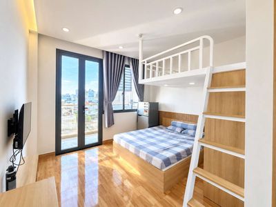 Duplex 2 chỗ ngủ - Gần cầu Kênh Tẻ, gần Lotte Mart, RMIT, đh NTT… — ảnh 1