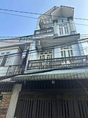 Nhà 1 trệt 2 lầu sân thượng hẻm 30 bình thành BHH B bình tân — ảnh 1
