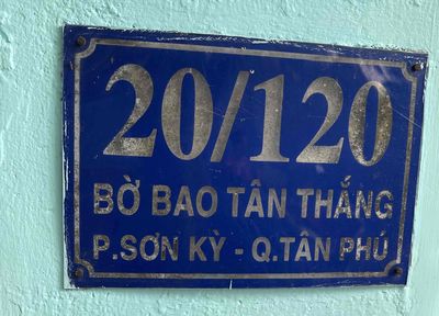 Cho thuê nhà nguyên căn quận Tân Phú, 20/120 Bờ Bao Tân Thắng — ảnh 1