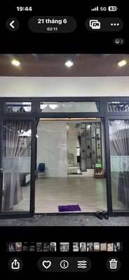 Cho thuê nhà 2 tầng đường 7,5m Âu Dương Lân - Hòa Xuân - Hướng Đông — ảnh 1