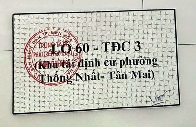 Đất tái định cư Phường Tân Mai 80m² 2,1 tỷ — ảnh 1