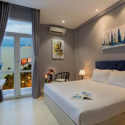 Cho thuê căn hộ đường Trần hưng đạo, quận sơn trà, ban công, oto đỗ ok — ảnh 1