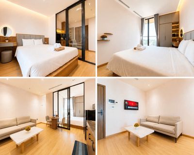 Cho thuê căn hộ 1pn mới đường An đồn 5, quận sơn trà, ban công lớn — ảnh 1