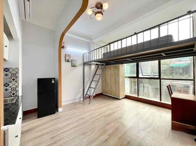 Duplex cửa sổ view kính - full nội thất - khu bàu cát — ảnh 1