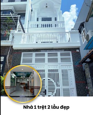 Cho thuê nhà 3 lầu mới đẹp hẻm Nguyễn Ảnh Thủ phường Hiệp Thành Q12 — ảnh 1